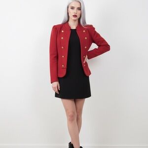 Tommy Hilfiger Military Band Red Women's Jacket